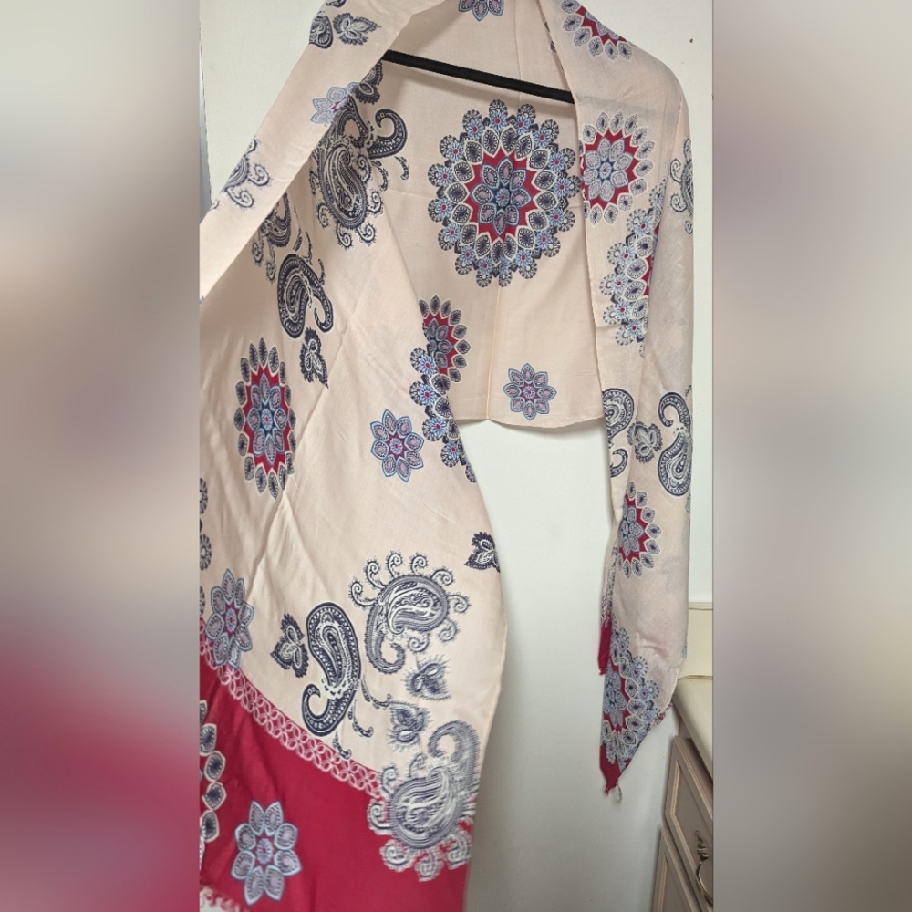 Talbots Multi-Color Scarf - Picture 5 of 6